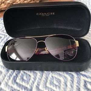 Coach Aviator Sunglasses